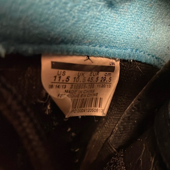 Jordan 10 UNC Retro Sz. 11.5 - Picture 5 of 6